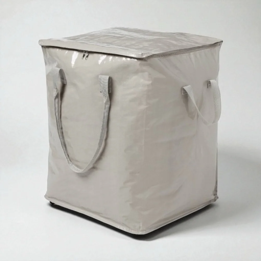 NWT Brightroom Spaceship Gray Storage Bag With Wheels - Picture 2 of 6